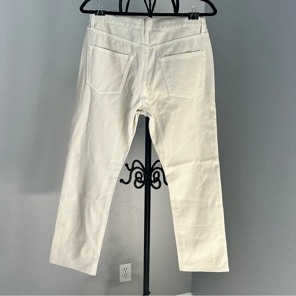 Sid Mashburn Cream Slim Men Jeans - Picture 6 of 8